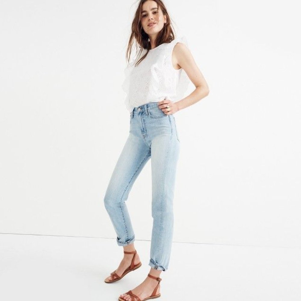 Madewell High-Rise Light Blue Women's Jeans